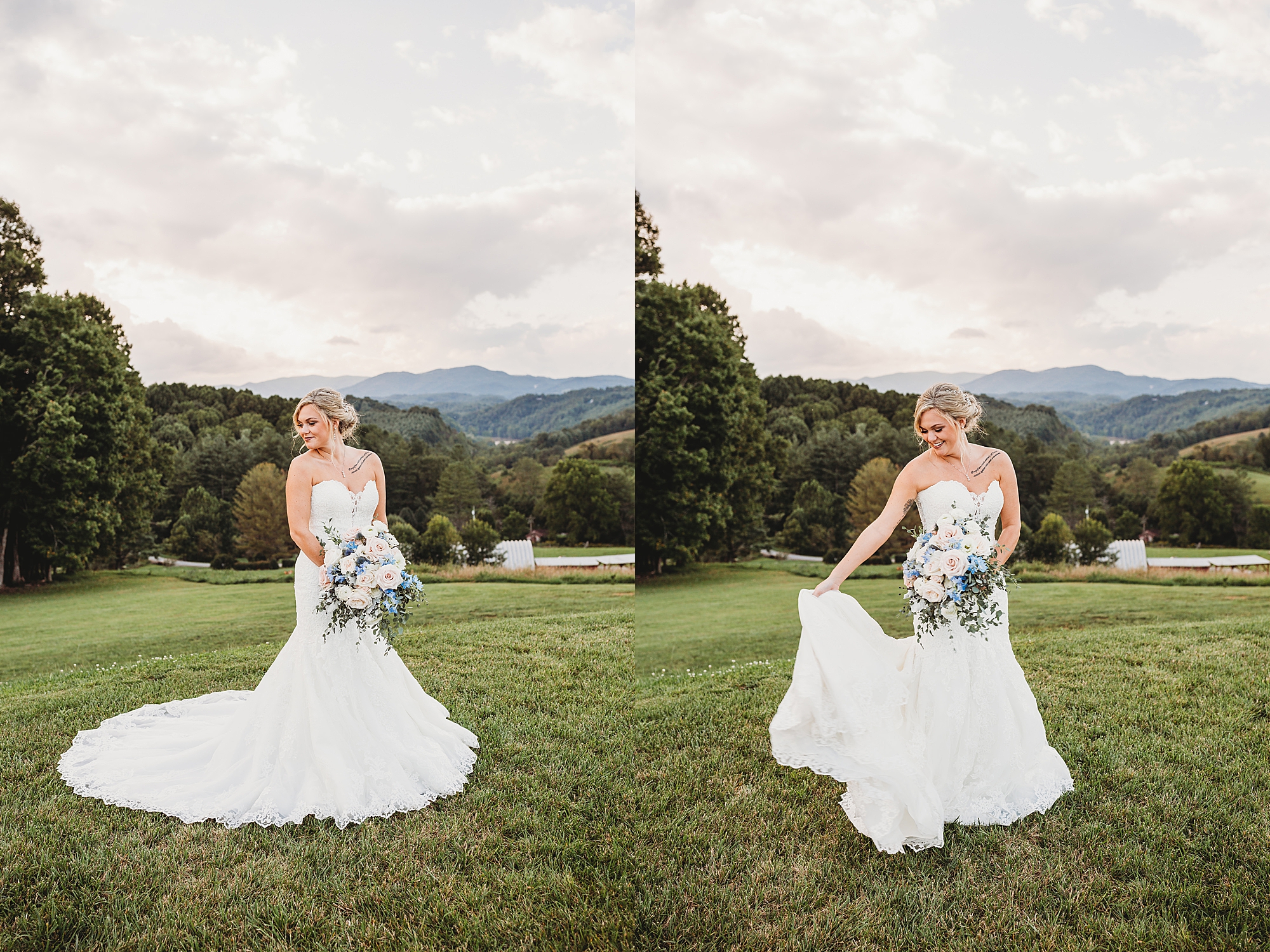 Blue Ridge Mountain wedding venue; Winter Wood Farm; Dawn Marie Photography