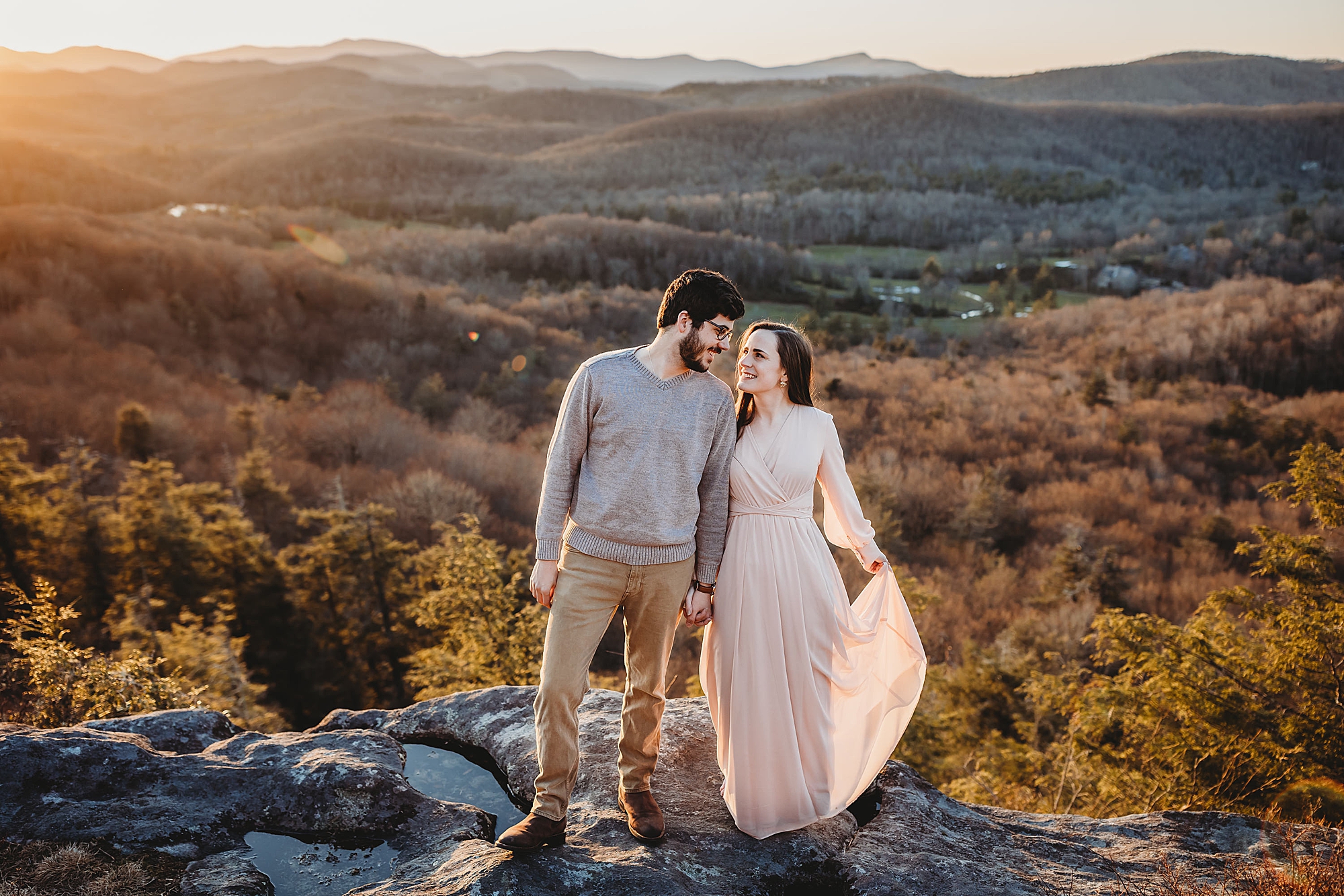 Boone, NC engagement session